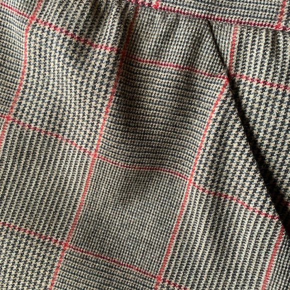 Burberry Vintage Blue Plaid Skirt (S)